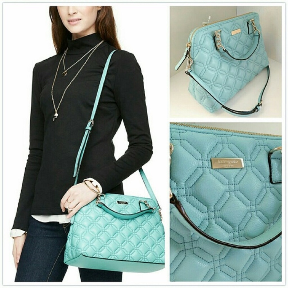 Kate Spade baby blue purse and wallet